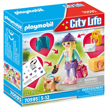 Playmobil Fetita La Moda Cu Catel