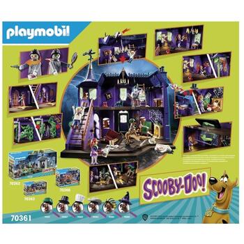 Playmobil Scooby-doo! Si Casa Misterelor