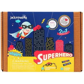 JACK IN THE BOX Kit Creatie 2-in-1 Supererou