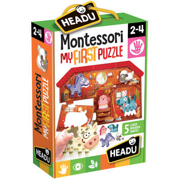 Headu Montessori Primul Meu Puzzle - Ferma
