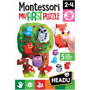 Headu Montessori Primul Meu Puzzle - Padurea