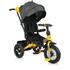 Lorelli Tricicleta JAGUAR AIR Wheels -  Black & Yellow