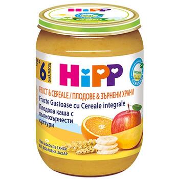 HiPP Piure Fruct & Cereale fructe gustoase 190 gr