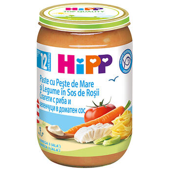 HiPP Meniu peste si legume 220 gr