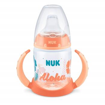 NUK Biberon First Choice Beach Edition cu toarte 150 ml nude