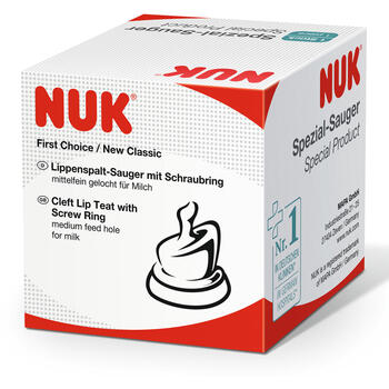 NUK Tetina First Choice Latex speciala pentru cheiloschizis