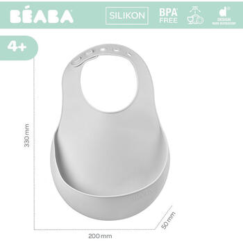 Beaba Baveta silicon Light Grey