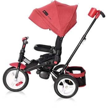 Lorelli Tricicleta JAGUAR AIR Wheels -  Red & Black