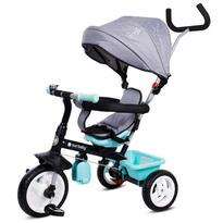 Tricicleta cu sezut reversibil Sun Baby 017 Fresh 360 - Turquoise Grey