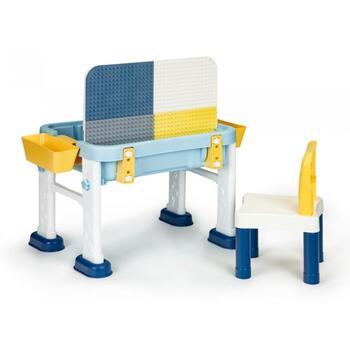 Masuta de joaca 6 in 1 pentru copii cu scaun si tabla Ecotoys HC493113