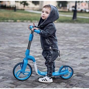 Bicicleta fara pedale/trotineta Sun Baby 007 EVO 360 PRO Blue