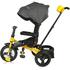 Lorelli Tricicleta JAGUAR EVA Wheels -  Black & Yellow