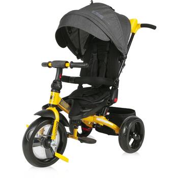 Lorelli Tricicleta JAGUAR EVA Wheels -  Black & Yellow