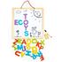 Tabla educationala 3 in 1 cu litere magnetice Ecotoys ESC-W-018A
