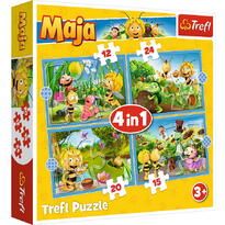 Puzzle Trefl 4in1 Aventurile Albinutei Maya