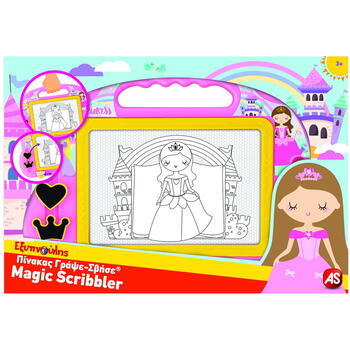AS Tabla Magnetica Magic Scribbler Baby Princess