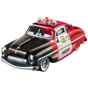 Mattel Cars Masinuta Sheriff Cu Culori Schimbatoare