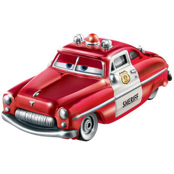 Mattel Cars Masinuta Sheriff Cu Culori Schimbatoare