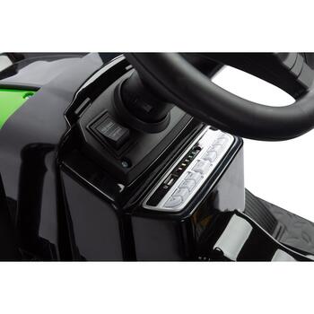 Tractor electric cu remorca si telecomanda Toyz HECTOR 12V Verde - Verde