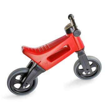Bicicleta fara pedale Funny Wheels RIDER SPORT 2 in 1 Red - Rosu