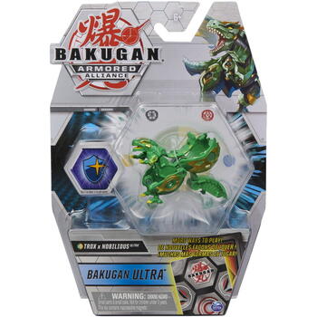 Spin Master Bakugan S2 Bila Ultra Trox Nobilious Cu Card Baku-gear