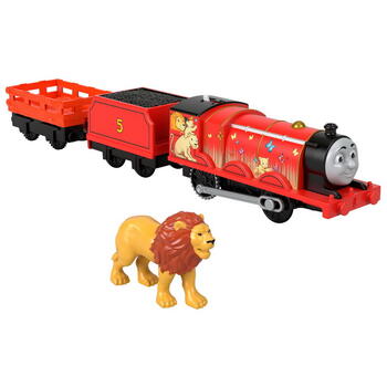 Mattel Thomas Locomotiva Motorizata Safari Lion James