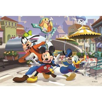 Dino Puzzle - Mickey si prietenii la terasa (24 piese)