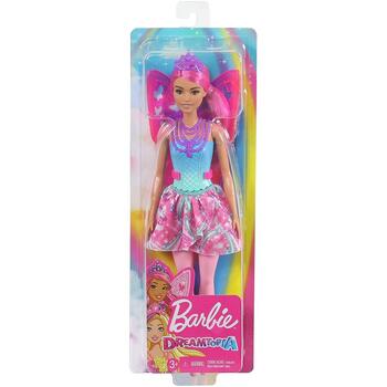 Mattel Barbie Papusa Printesa Dreamtopia Zane Cu Par Roz Si Aripi