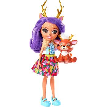 Mattel Enchantimals Papusi Cu Animalute Danessa Deer & Sprint