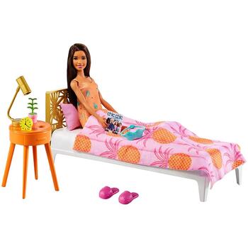 Mattel Barbie Papusa Si Accesorii Dormitor