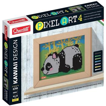 Quercetti Pixel Art Kawaii 4 planse design Panda