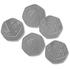 Learning Resources Set de monede de jucarie (50 penny)