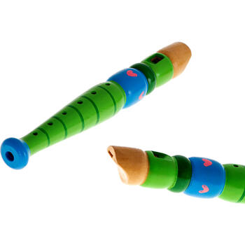 Instrument muzical Flaut din lemn Ikonka IK17572
