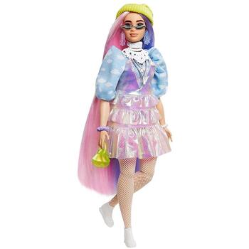 Papusa Barbie by Mattel Extra Style Beanie GVR05 cu figurina si accesorii
