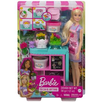 Set Barbie by Mattel Florarie cu papusa si accesorii