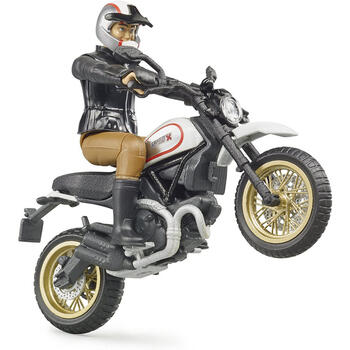 Bruder - Motocicleta Scrambler Ducati Desert Cu Sofer