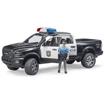 Bruder - Camion De Politie Ram 2500 Cu Politist Si Accesorii