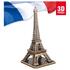 Cubicfun Puzzle 3d Turnul Eiffel (nivel Complex 82 Piese)