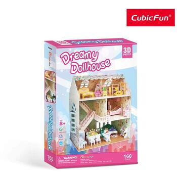 Cubicfun Puzzle 3d Casa Viselor 160 Piese