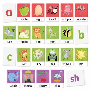Headu Montessori - Cartonase Sa Invatam Alfabetul