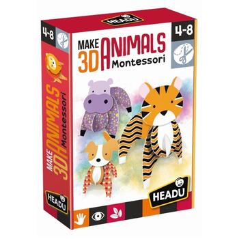 Headu Montessori Animale 3d
