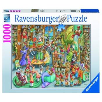 Ravensburger Puzzle Noapte In Librarie, 1000 Pcs