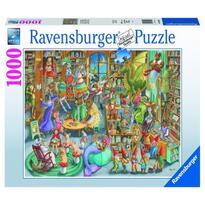 Puzzle Noapte In Librarie, 1000 Pcs
