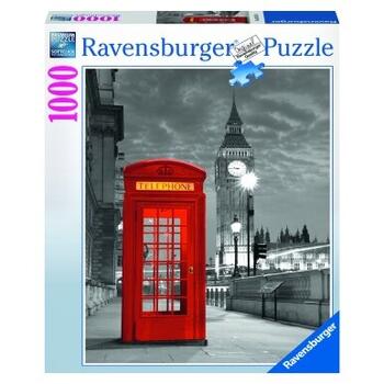 Ravensburger Puzzle Cabina Telefon Big Ben, 1000 Piese