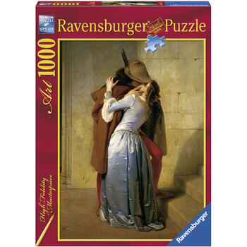 Ravensburger Puzzle Hayez: Sarutul, 1000 Piese