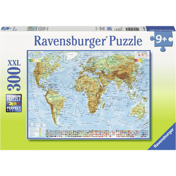 Ravensburger Puzzle Harta Politica A Lumii, 300 Piese