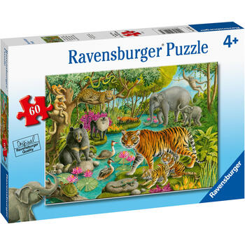 Ravensburger Puzzle Padure In India, 60 Piese
