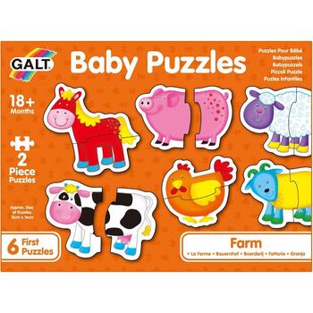 GALT Baby Puzzle Animale de la ferma