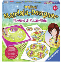 Set De Creatie Mandala Flori Si Fluturi