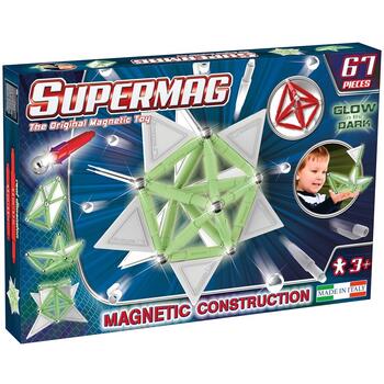 Supermag Set Constructie Luminos 67 Piese